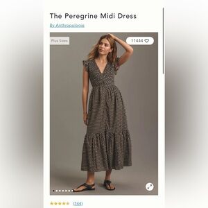 Peregrine Anthropologie Dress
